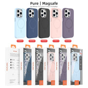For iPhone 15 Pro Mutural Karen Series Liquid Silicone Magsafe Phone Case(Pink)