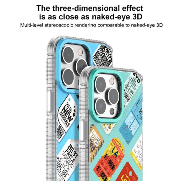 For iPhone 15 Pro Max Mutural Fusion Series Phone Case(Tiffany Blue)