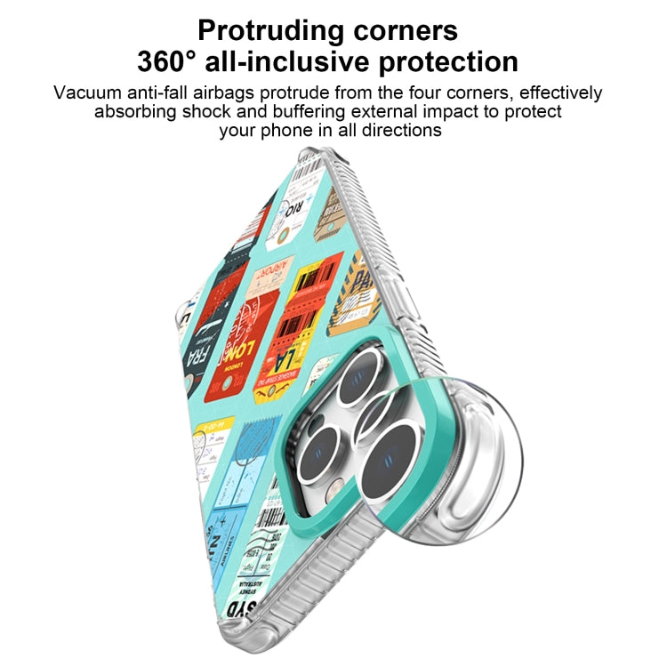 For iPhone 15 Pro Max Mutural Fusion Series Phone Case(Tiffany Blue)