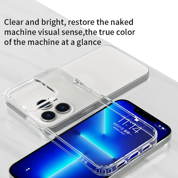For iPhone 15 Pro Mutural Ice Series TPU Phone Case(Transparent)