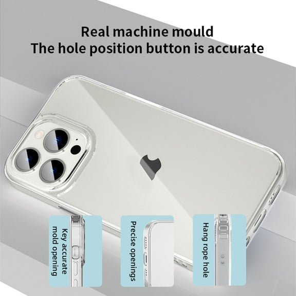 For iPhone 15 Pro Mutural Ice Series TPU Phone Case(Transparent)