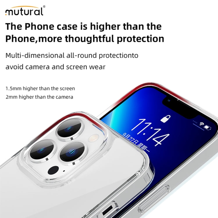 For iPhone 15 Pro Mutural Ice Series TPU Phone Case(Transparent)