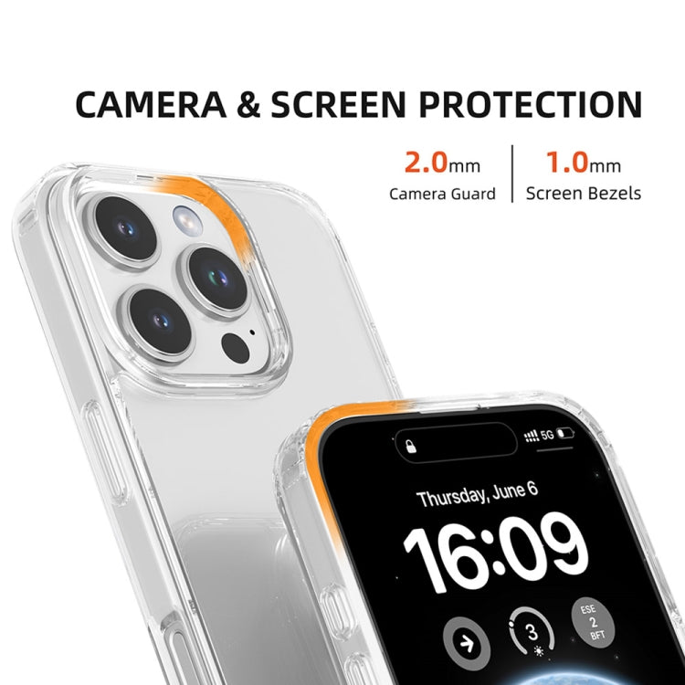 For iPhone 16 Pro Max Mutural Ice Series TPU Phone Case(Transparent)