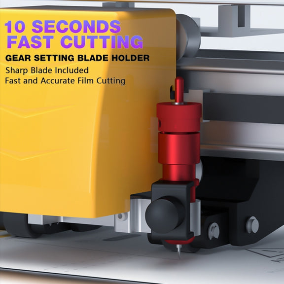 Mechanic Universal Cloud Intelligent Flexible Hydrogel Film Cutting Machine, Model:E360(US Plug)