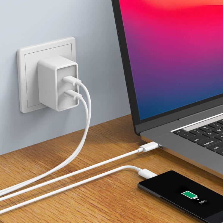 Type-C to Type-C PD 60W Fast Charging Data Cable, Length: 1m