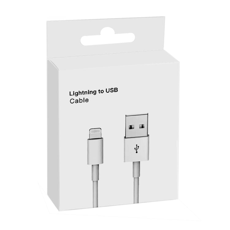 USB to 8 Pin Fast Charging Data Cable, Length: 1m