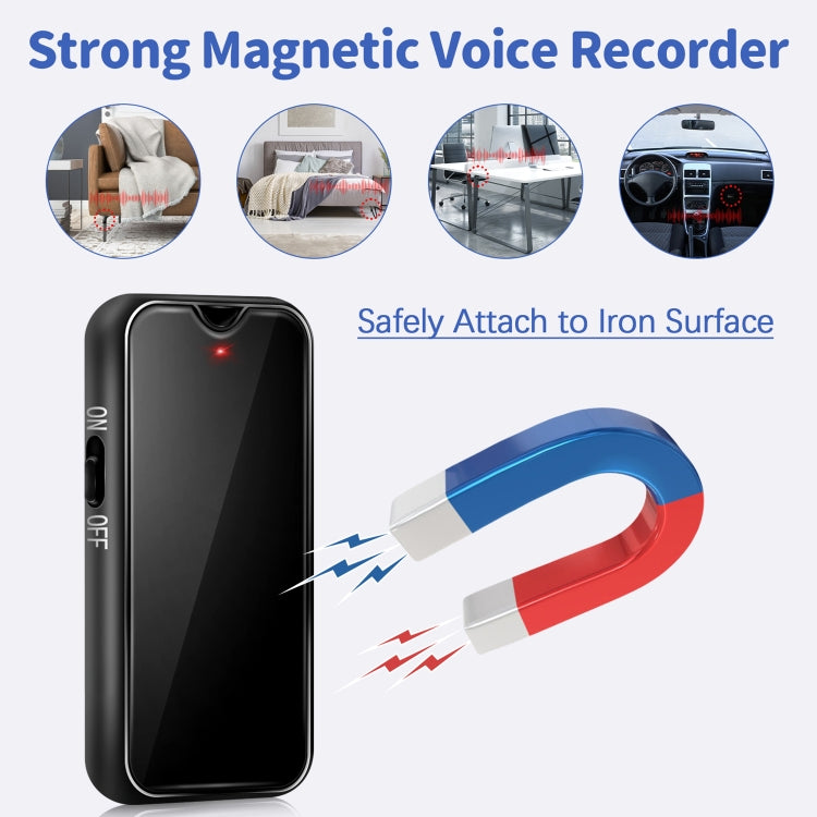 L17 Magnetic Pendant HD Recorder, Capacity:16GB