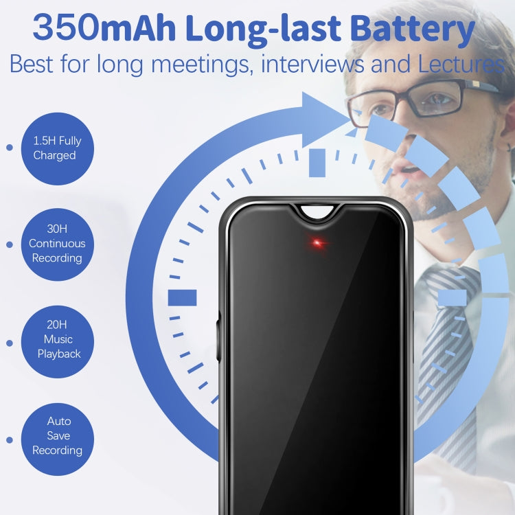 L17 Magnetic Pendant HD Recorder, Capacity:16GB