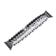 For Apple Watch 38mm Skull Beaded Watch Band(White) - Watch Bands by PMC TechLife | Online Shopping South Africa | PMC TechLife