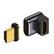 8K 60Hz HDTV to HDTV Magnetic Adapter, 3D Curved Female Vertical Reverse Side - Adapter by PMC TechLife | Online Shopping South Africa | PMC TechLife