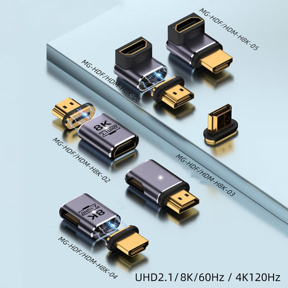 8K 60Hz HDTV to HDTV Magnetic Adapter, Straight