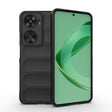 For Huawei nova 11 SE Magic Shield TPU + Flannel Phone Case(Black) - Huawei Cases by PMC TechLife | Online Shopping South Africa | PMC TechLife | Buy Now Pay Later Mobicred