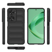 For Huawei nova 11 SE Magic Shield TPU + Flannel Phone Case(Black)
