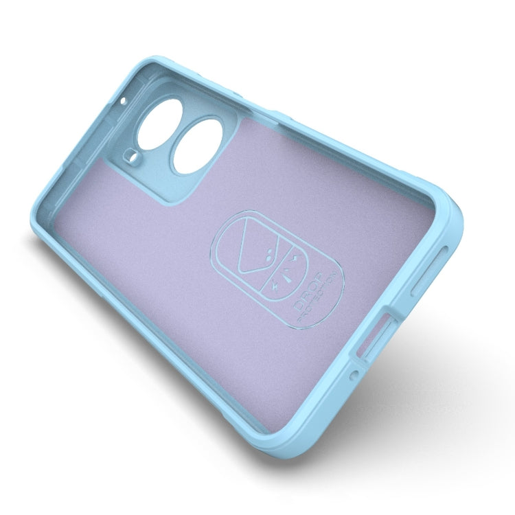 For Huawei nova 11 SE Magic Shield TPU + Flannel Phone Case(Grey)