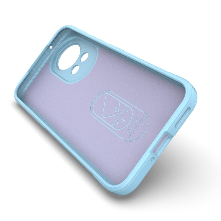 For Huawei nova 12 5G Magic Shield TPU + Flannel Phone Case(Red)