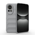 For Huawei nova 12 5G Magic Shield TPU + Flannel Phone Case(Grey) - Huawei Cases by PMC TechLife | Online Shopping South Africa | PMC TechLife | Buy Now Pay Later Mobicred