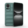 For Huawei nova 12 5G Magic Shield TPU + Flannel Phone Case(Dark Green) - Huawei Cases by PMC TechLife | Online Shopping South Africa | PMC TechLife | Buy Now Pay Later Mobicred