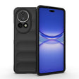 For Huawei nova 12 Ultra / 12 Pro Magic Shield TPU + Flannel Phone Case(Black) - Huawei Cases by PMC TechLife | Online Shopping South Africa | PMC TechLife | Buy Now Pay Later Mobicred