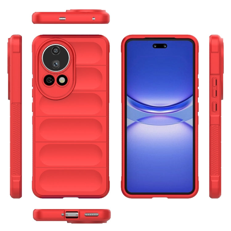 For Huawei nova 12 Ultra / 12 Pro Magic Shield TPU + Flannel Phone Case(Red)