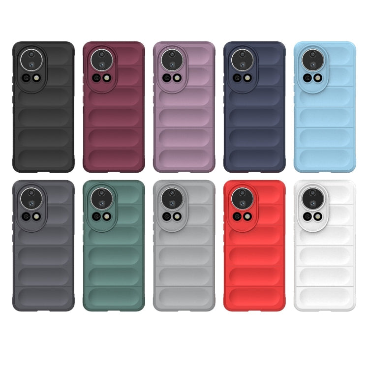 For Huawei nova 12 Ultra / 12 Pro Magic Shield TPU + Flannel Phone Case(Grey)