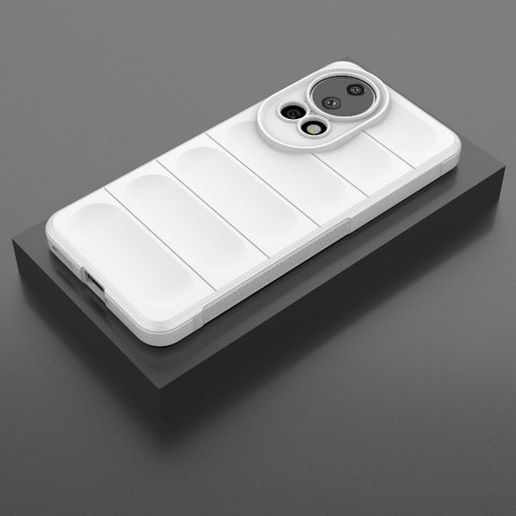 For Huawei nova 12 Ultra / 12 Pro Magic Shield TPU + Flannel Phone Case(White)