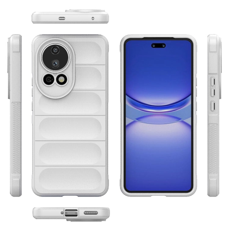 For Huawei nova 12 Ultra / 12 Pro Magic Shield TPU + Flannel Phone Case(White)