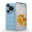 For Huawei Pura 70 Pro / 70 Pro+ Magic Shield TPU + Flannel Phone Case(Light Blue) - Huawei Cases by PMC TechLife | Online Shopping South Africa | PMC TechLife | Buy Now Pay Later Mobicred