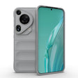 For Huawei Pura 70 Ultra Magic Shield TPU + Flannel Phone Case(Grey) - Huawei Cases by PMC TechLife | Online Shopping South Africa | PMC TechLife | Buy Now Pay Later Mobicred