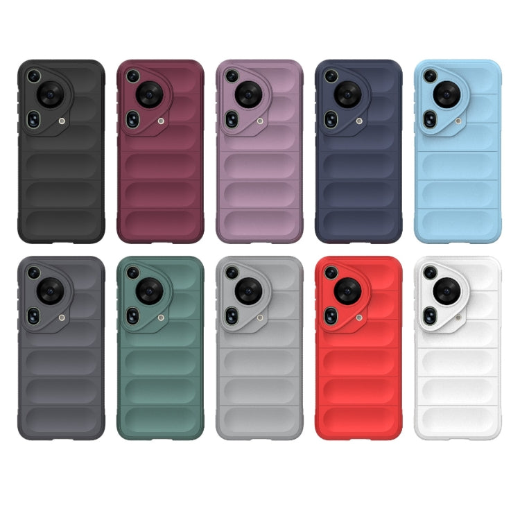 For Huawei Pura 70 Ultra Magic Shield TPU + Flannel Phone Case(Grey)