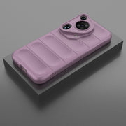 For Huawei Pura 70 Ultra Magic Shield TPU + Flannel Phone Case(Purple)