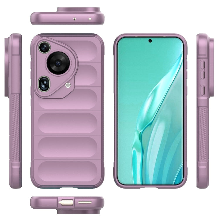 For Huawei Pura 70 Ultra Magic Shield TPU + Flannel Phone Case(Purple)