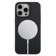 For iPhone 13 Pro Max Wheat MagSafe Magnetic Straw Material + TPU Phone Case(Black) - iPhone 13 Pro Max Cases by PMC TechLife | Online Shopping South Africa | PMC TechLife