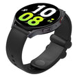 22mm Universal Solid Color Reverse Buckle Silicone Watch Band(Black) - 22mm Bands by PMC TechLife | Online Shopping South Africa | PMC TechLife