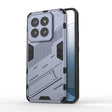 For Xiaomi 14 Pro 5G Punk Armor 2 in 1 PC + TPU Phone Case with Holder(Grey) - 14 Pro Cases by PMC TechLife | Online Shopping South Africa | PMC TechLife | Buy Now Pay Later Mobicred