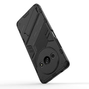 For Xiaomi Redmi A3 4G Global Punk Armor 2 in 1 PC + TPU Phone Case with Holder(Green)