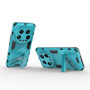 For Xiaomi 14 Ultra 5G Punk Armor 2 in 1 PC + TPU Phone Case with Holder(Blue)