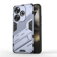 For Xiaomi Redmi Turbo 3 5G Punk Armor 2 in 1 PC + TPU Phone Case with Holder(Grey) - Xiaomi Cases by PMC TechLife | Online Shopping South Africa | PMC TechLife | Buy Now Pay Later Mobicred