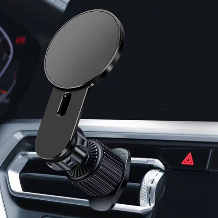 360 Degree Rotating Car Air Outlet Magnetic Phone Holder(Black)