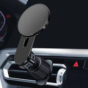360 Degree Rotating Car Air Outlet Magnetic Phone Holder(Black)