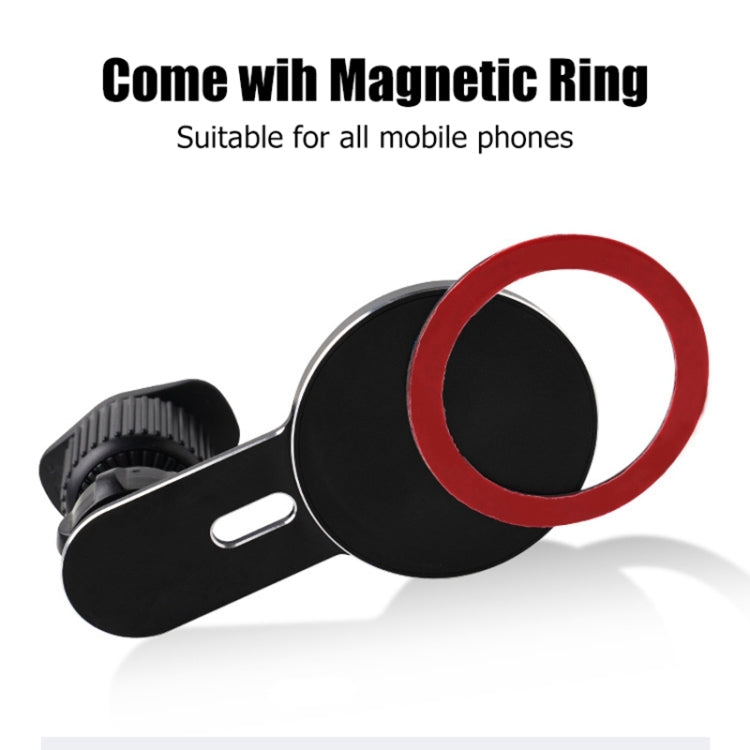 360 Degree Rotating Car Air Outlet Magnetic Phone Holder(Black)