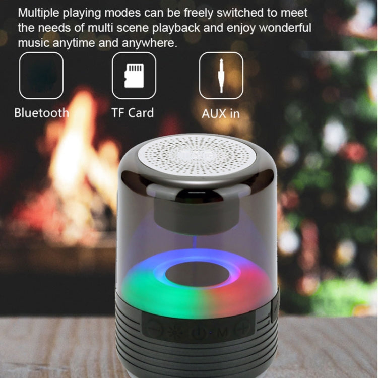 T&G TG369 Portable mini LED Wireless Bluetooth Speaker(Green)