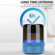 T&G TG369 Portable mini LED Wireless Bluetooth Speaker(Green)