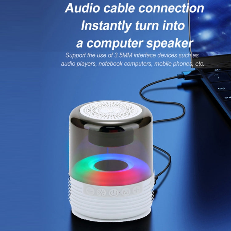 T&G TG369 Portable mini LED Wireless Bluetooth Speaker(Green)