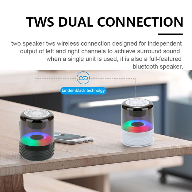 T&G TG369 Portable mini LED Wireless Bluetooth Speaker(Green)