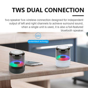 T&G TG369 Portable mini LED Wireless Bluetooth Speaker(Green)