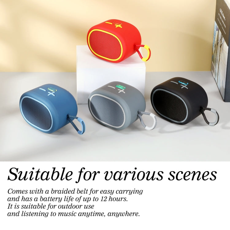 T&G TG662 Portable Subwoofer Wireless Bluetooth Speaker(Blue)