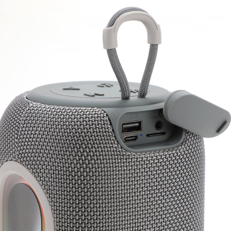 T&G TG665 20W LED Portable Subwoofer Wireless Bluetooth Speaker(Red)