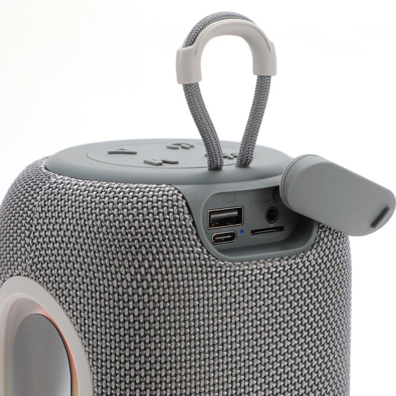 T&G TG665 20W LED Portable Subwoofer Wireless Bluetooth Speaker(Red)
