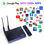 H96 Max V58 Android 12.0 Smart TV Box, 8GB+64GB, Quad-core Cortex-A76 and Quad-core Cortex-A55(EU Plug)