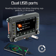 F9070 For Volkswagen 7 inch Portable Car MP5 Player Support CarPlay / Android Auto(Black)